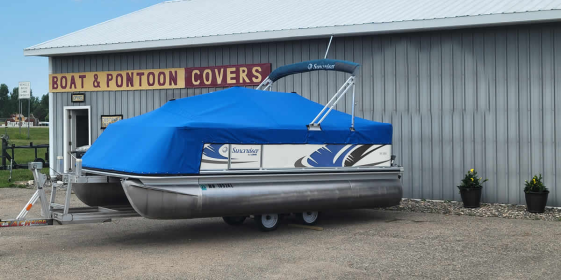 Keep your pontoon covered!