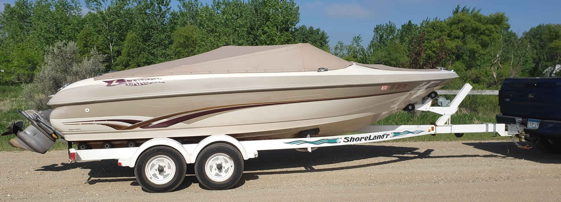 Get a new boat cover from Tarps R Uss of Hawley, Minnesota.